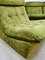 Vintage Green Velvet Bohemian Sofa, Set of 5 1