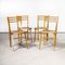 French Birch Dining Chairs, 1950s, Set of 4 5
