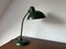 German Bauhaus 6556 Desk Lamp in Green from Kaiser, 1930s 1