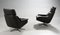 Vintage Danish Mid-Century Leather Lounge Chairs by Werner Langenfeld, 1970s, Image 2