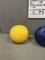 Yellow & Blue Ball Chairs, Set of 2 4