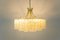 Ice Glass Tubes Chandelier by Doria, Germany, 1960s, Image 10