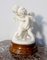 Alabaster Sculpture of Two Lovers Fighting over a Heart, 19th-Century 2
