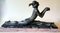 Art Nouveau French Bronze Young Dancer with Marble Base 2