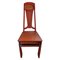 Österreichischer Art Deco Stuhl mit Bemalter Tafel 1