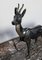 Sculpture Deux Gazelles en Bronze par I. Rochard 6
