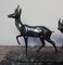 Sculpture Deux Gazelles en Bronze par I. Rochard 4