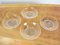 Small Glass Dishes by Salviati, Italy, Set of 4 1