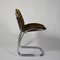Tubular Frame & Velvet Dining Chairs in the Style of Rinaldi, Set of 4 5