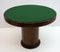 Mid-Century Modern Round Game Table in Walnut, Italy, 1960s 3