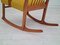 Danish Rocking Chair in Beech & Kvadrat Wool, 1970s, Image 19