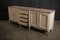 Large French Painted Oak Sideboard 5