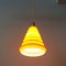 Vintage Orange Glass Pendant Lamp from Marinha Grande, 1960s 6