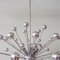 Lampada da soffitto Sputnik vintage in acciaio cromato, Italia, anni '70, Immagine 5