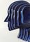 Edward Blue Ceramic Sculpture by Francesco Bellazecca 3