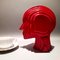Edward Red Ceramic Sculpture by Francesco Bellazecca 3