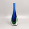Blue and Green Murano Glass Vase by Flavio Poli for Seguso, 1960s, Image 3