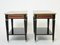 Black Mahogany and Brass End Tables from Maison Jansen, 1950s, Set of 2 8