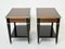 Black Mahogany and Brass End Tables from Maison Jansen, 1950s, Set of 2 7