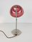 Mid-Century Red Table Lamp, 1960s 5