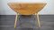 Round Drop Leaf Dining Table by Lucian Ercolani for Ercol 5