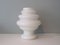 Table Lamp in White Opaline Glass, Italy, 1960s 3