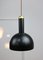 Black and Brass Pendant Lamp, Image 1