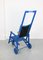 Mid-Century Blue Wooden Foldable Stroller, 1960s 4