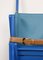 Mid-Century Blue Wooden Foldable Stroller, 1960s 12