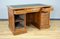 Oak Desk with Shutters, Italy, 1930s, Image 4