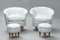 Curved Sofa, Armchairs and Stools Attributed to Ico Parisi, Set of 5 6