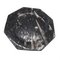Fossil ottagonale in marmo nero, set di 4, Immagine 6