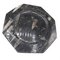 Octagonal Jurassic Black Marble Fossil, Set of 4, Image 8