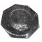 Fossil ottagonale in marmo nero, set di 4, Immagine 9
