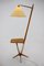 Lámpara de pie Mid-Century de madera de ULUV, Checoslovaquia, años 50, Imagen 2