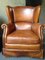 Leather Living Room Set, 1950s, Set of 3, Image 3