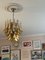 Large Amber Murano Glass Chandelier, Image 7