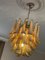 Large Amber Murano Glass Chandelier, Image 9