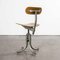 French Bienaise Swivelling Atelier or Desk Chair, 1960s, Image 8