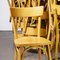 Sedie da pranzo OB Luterma in legno curvato di Marcel Breuer, Francia, anni '50, Immagine 3