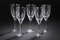 Ange Champagne Glasses by Marc Lalique, ​​1948, Set of 5, Image 4