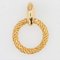 French 18 Karat Yellow Gold Round Shaped Pendant, 1960s 4