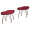 Late 20th Century Post-Modern Lip Side Tables, Set of 2 1