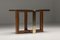 Post-Modern Bamboo & Brass Console Table, 1960s, Image 6