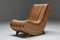 Postmoderner Sessel & Fußhocker aus Rattan von Vivai Del Sud, 1960er, 2er Set 6