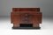 Amsterdam School Walnut & Mahogany Credenza, 1920s 2