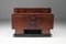 Amsterdam School Walnut & Mahogany Credenza, 1920s, Image 5