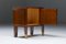 Art Deco Brown Bed Side Table from De Coene, 1960s 2