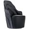 Couture Armchair in Black and Grey by Färg & Blanche for BD Barcelona, Image 1