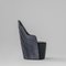 Couture Armchair in Black and Grey by Färg & Blanche for BD Barcelona 3